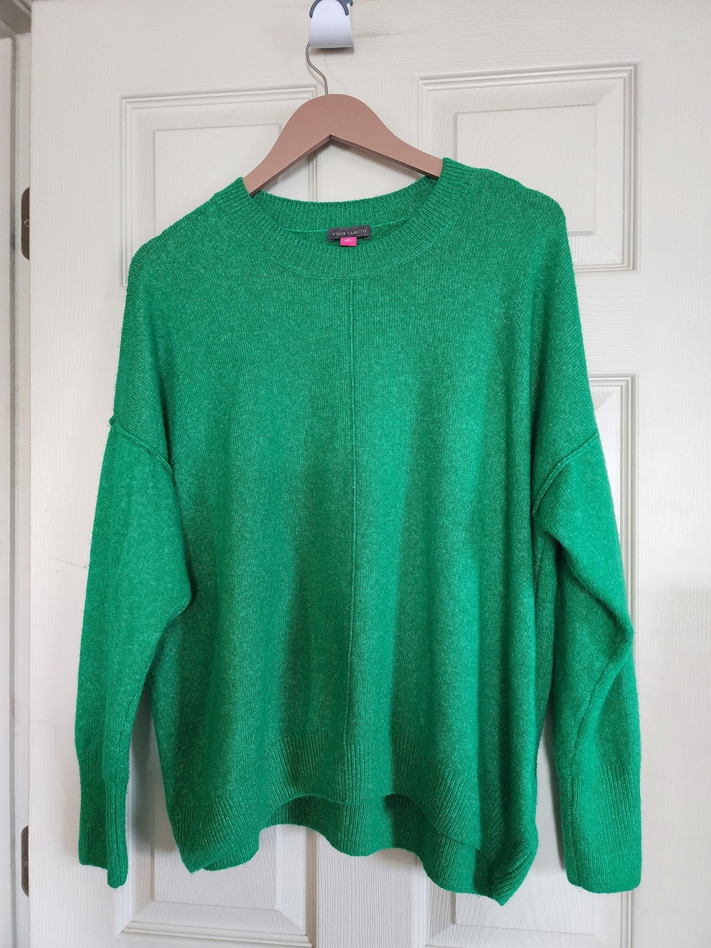 Vince Camuto Kelly Green Crewneck Sweater